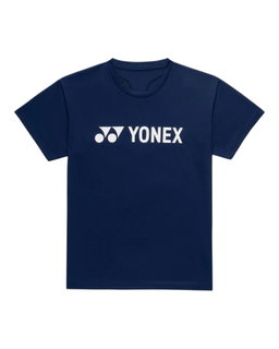 Yonex Sport T-shirt Practice Logo 16856J (100% Polyester) 2026 navy blue boys