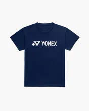 Yonex Sports T-shirt Practice Logo 16856 (100% Polyester) 2026 navy blue Men's