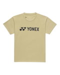 Yonex Sports T-shirt Practice Logo 16856J (100% Polyester) 2026 khaki Boys