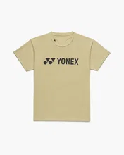 Yonex Sport-Tshirt Practice Logo 16856 (100% Polyester) 2026 khaki Herren