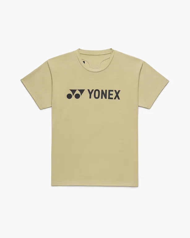 Yonex Sport T-shirt Practice Logo 16856 (100% Polyester) 2026 khaki Men's