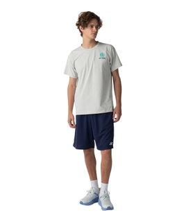 Yonex Sport T-shirt Practice 16857 (100% Polyester) 2026 silver grey Men's