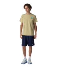Yonex Sport T-shirt Practice 16857 (100% Polyester) 2026 khaki Men's