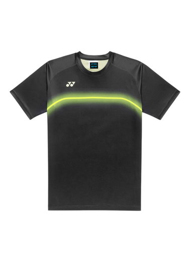 Yonex Sport-Tshirt Practice 16859J (100% Polyester) 2026 schwarz Jungen