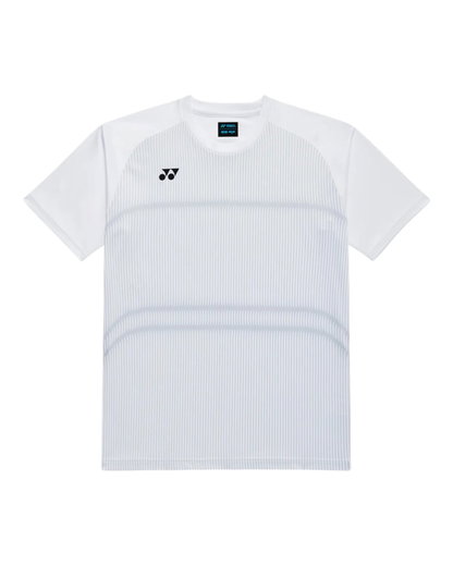 Yonex Sport-Tshirt Practice 16862J (100% Polyester) 2026 weiss Jungen