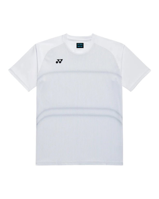 Yonex Sport-Tshirt Practice 16862J (100% Polyester) 2026 weiss Jungen