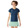 Yonex Badminton-Shirt Crew Neck Tournament 2025 indigoblau Damen