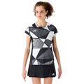 Yonex Badminton Shirt Crew Neck Tournament 2025 black ladies