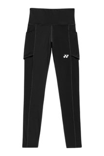 Yonex Sports Trousers Leggings Practice Long 2026 Black Ladies