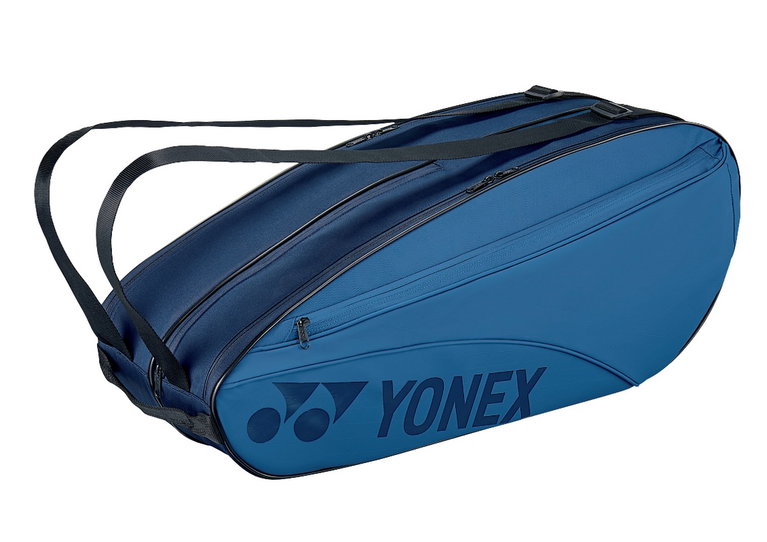 Yonex Racketbag Team Racquet (Schlägertasche, 2 Hauptfächer) blau 6er