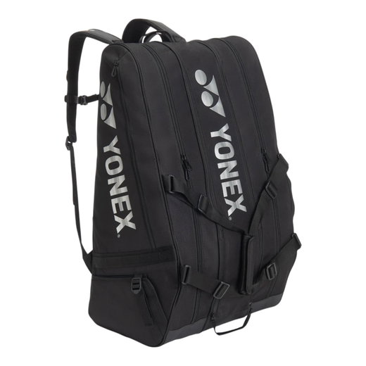 Yonex Racketbag Gearlogic Racquet (Racket bag, 3 main compartments, shoe compartment) 2026 black 12-pack