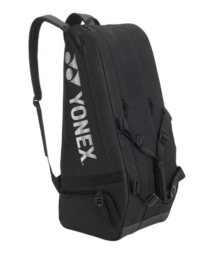 Yonex Racketbag Gearlogic Racquet (Schlägertasche, 2 Hauptfächer, Schuhfach) 2026 schwarz 6er