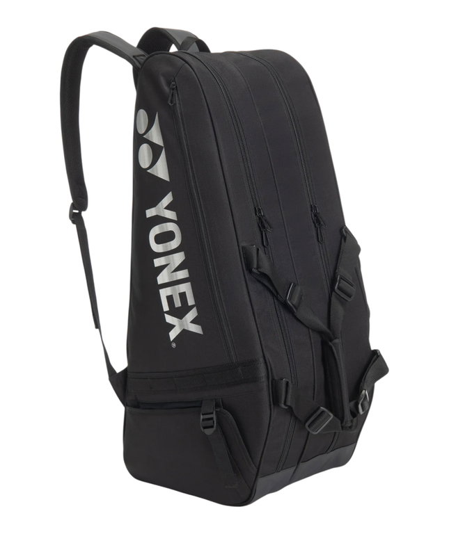 Yonex Racketbag Gearlogic Racquet (Schlägertasche, 2 Hauptfächer, Schuhfach) 2026 schwarz 6er