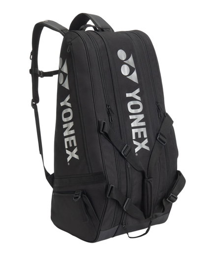 Yonex Racketbag Gearlogic Racquet (Schlägertasche, 3 Hauptfächer, Schuhfach) 2026 schwarz 9er