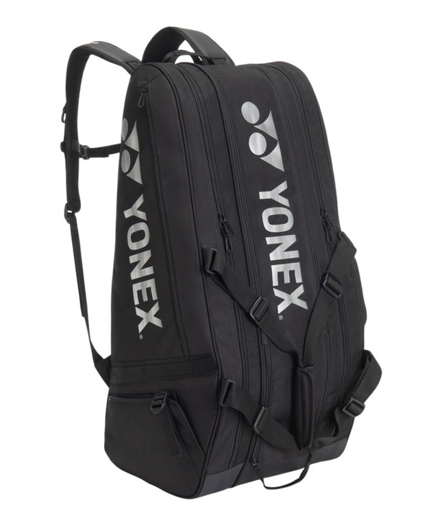 Yonex Racketbag Gearlogic Racquet (Schlägertasche, 3 Hauptfächer, Schuhfach) 2026 schwarz 9er