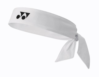 Yonex Stirnband Head Tie Logo weiss - 1 Stück