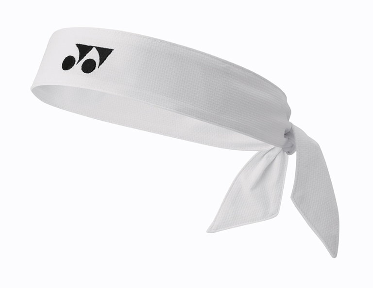 Yonex Stirnband Head Tie Logo weiss - 1 Stück