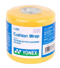 Yonex Cushion Wrap 70mm (Polyurethane for better grip cushioning) yellow 70mm x 30m roll