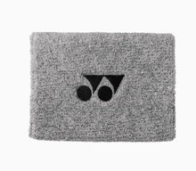 Yonex Wristband with Yonex Logo Centre 10x8cm grey single unit