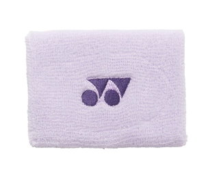 Yonex Schweissband Handgelenk Yonex Logo Mitte 10x8cm flieder violett 1er