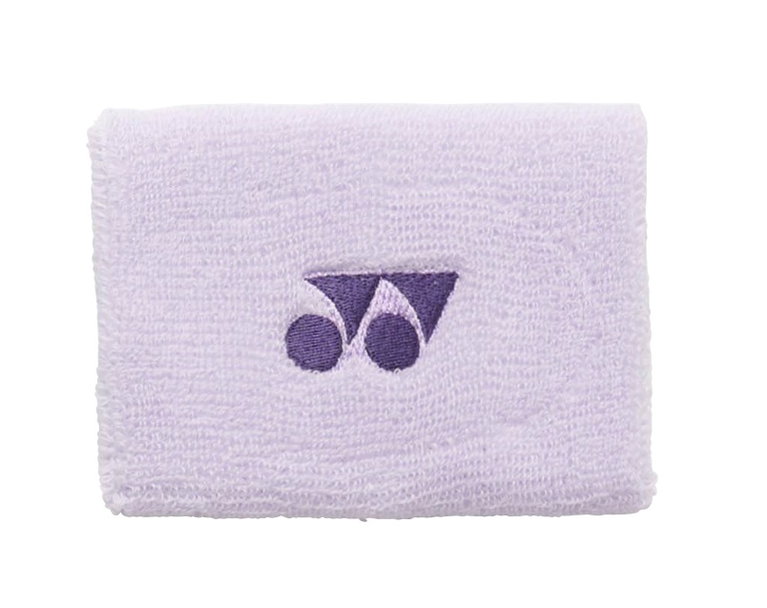 Yonex Schweissband Handgelenk Yonex Logo Mitte 10x8cm flieder violett 1er