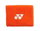 Yonex Schweissband Handgelenk Yonex Logo Mitte 10x8cm orange 1er