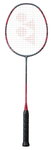Yonex Badmintonschläger ARC Saber 11 Play (ausgewogen, mittel) grau/rot - besaitet -