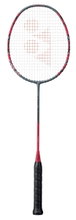 Yonex Badmintonschläger ARC Saber 11 Play (ausgewogen, mittel) grau/rot - besaitet -
