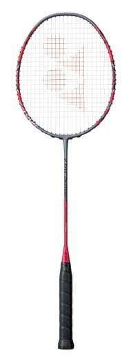 Yonex Badmintonschläger ARC Saber 11 Tour (ausgewogen, steif) grau/rot - besaitet -