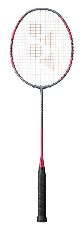 Yonex Badmintonschläger ARC Saber 11 Tour (ausgewogen, steif) grau/rot - besaitet -