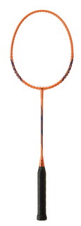 Yonex badminton racket B4000 (leisure, school sports) orange - strung -