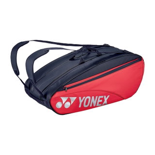 Torba na rakiety Yonex Team Raquet (torba na rakiety, 3 główne komory, komora na buty) czerwona 9