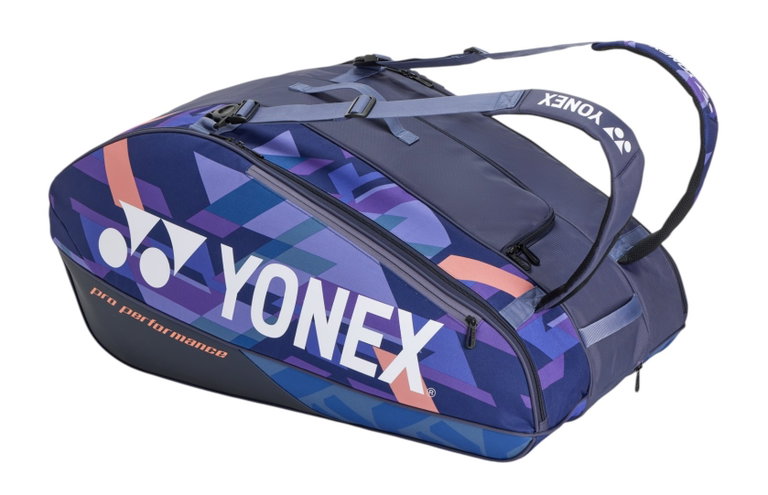 Yonex Racketbag Pro Racquet (Schlägertasche, 3 Hauptfächer, Thermofach) midnight navyblau 12er
