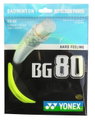 Yonex Badmintonsaite BG80 (Kontrolle+Touch) gelb 10m Set
