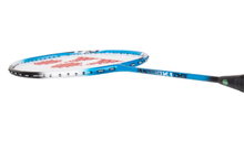 Yonex Badmintonschläger Astrox 1 DG (kopflastig, flexibel) blau/schwarz - besaitet -