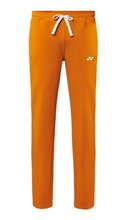 Yonex Jogging Trousers Sweat Pant CPSP02YY5 (100% Cotton) long 2025 orange Men's