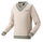 Yonex sweater pullover with V-neck beige boys