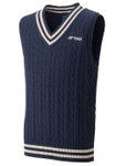 Yonex Weste Sweater mit V-Ausschnitt indigoblau Jungen