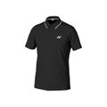 Yonex polo rekreacyjne Pique (mieszanka bawełny) 2025 czarne męskie