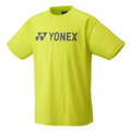 Yonex Sport-Tshirt Practice YJ0046 Big Logo (100% Polyester) 2025 gelb Jungen