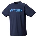 Yonex Sport-Tshirt Practice YJ0046 Big Logo (100% Polyester) 2025 indigoblau Jungen