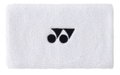 Yonex Schweissband Handgelenk Jumbo Logo Mitte 14x8cm weiss 1er
