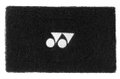 Yonex Schweissband Handgelenk Jumbo Logo Mitte 14x8cm schwarz 1er