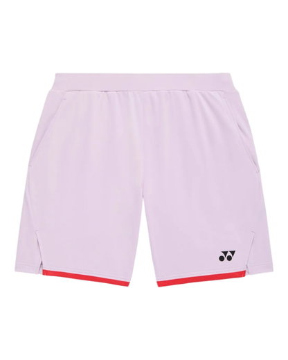 Spodenki sportowe Yonex Knit Short Tennis przez cały rok krótkie 2026 fioletowo-liliowe męskie