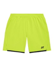 Yonex Sport Shorts Knit Short Tennis Year Round short 2026 fresh lime green Men's