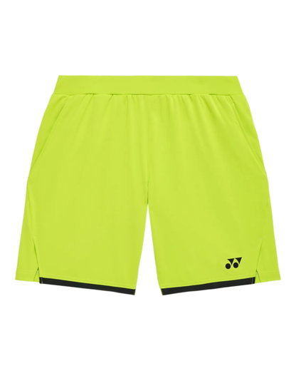Spodenki sportowe Yonex Knit Short Tennis Rok 2026 świeża limonkowa zieleń męskie