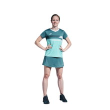 Yonex Sport-Tshirt Crew Neck Club Team 2023 grün Damen