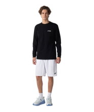 Yonex Long Sleeve Practice Shirt (100% Cotton) 2026 black Men's