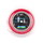 Yonex Badmintonsaite Exbolt 65 (Kontrolle) rot 200m Rolle
