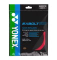 Yonex Badmintonsaite Exbolt 65 (Kontrolle) rot 10m Set